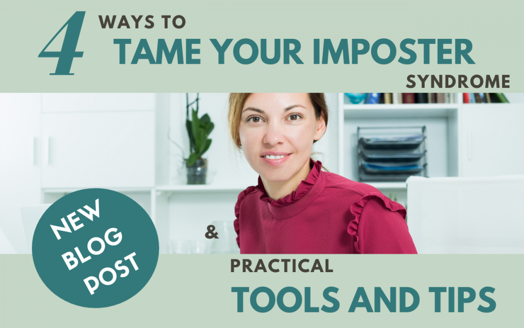 4 ways to tame your Imposter Syndrome