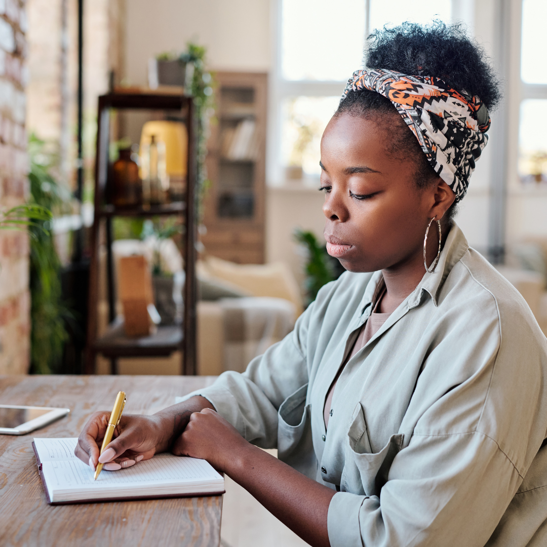 woman in the food industry seeking support