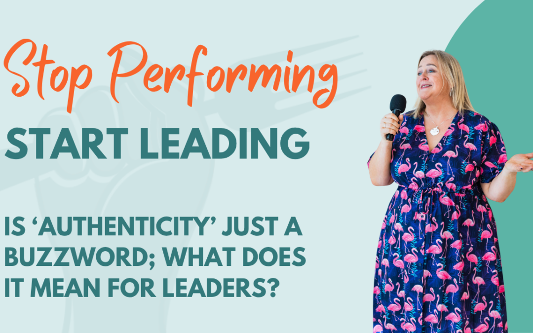 Stop Performing, Start Leading